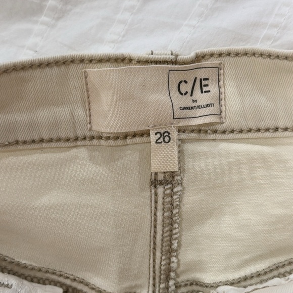 Current/Elliot high rise flare, 26, cream - Picture 3 of 5